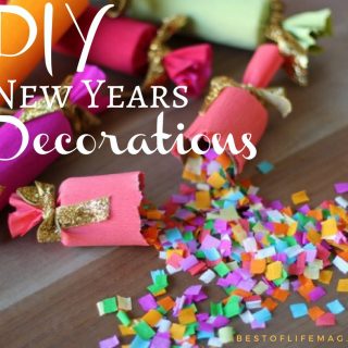 DIY New Years decorations can make your celebration shine! Give New Years the attention it deserves and start the new year off right! How to Throw a New Years Eve Party | How to Decorate for a New Years Eve Party | New Years Decorations | DIY New Years Eve Ideas