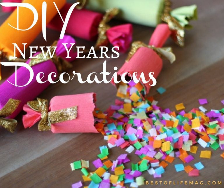 DIY New Years Decorations to Ring in the New Year