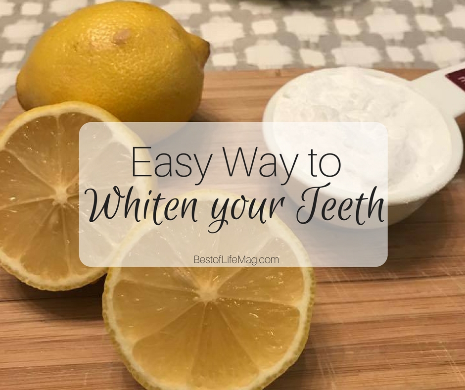 How to Whiten your Teeth at Home