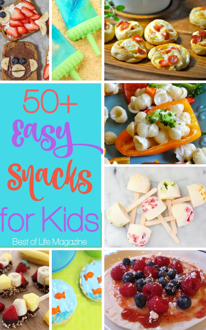 Easy Snacks for Kids: 50+ Quick, Healthy, & Fun Recipes ...