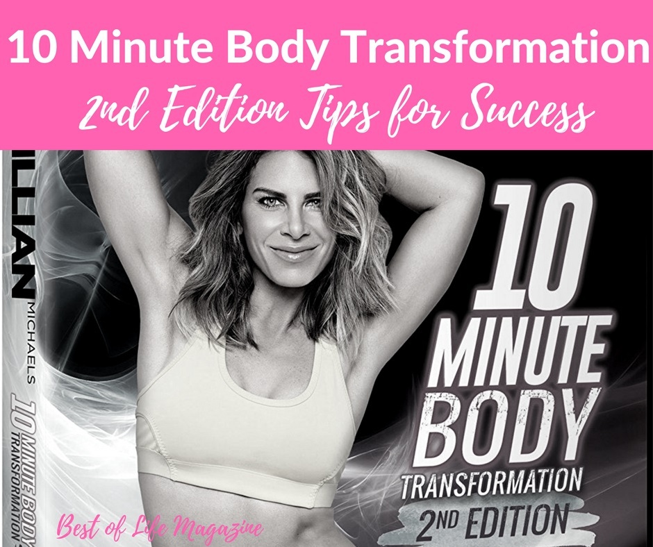 10 Minute Body Transformation Second Edition by Jillian Michaels: Tips for Success