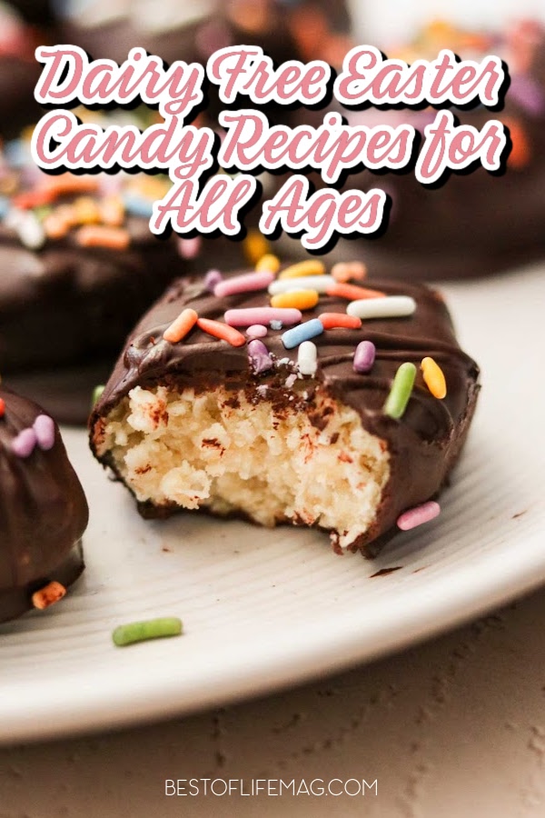 Enjoy these dairy free Easter candy recipes perfect for allergy-friendly baskets so everyone can celebrate. Easter Candy Recipes | Dairy Free Candy | Vegan Easter Treats | Allergy Friendly Easter | Dairy Free Chocolate | Easter Recipes | Vegan Candy Recipes | Easter Desserts | Dairy Free Desserts | Gluten Free Easter | Easter Chocolate | Vegan Easter Candy | Plant Based Easter | Dairy Free Easter Treats via @amybarseghian