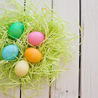 Dairy Free Easter Candy Recipes Green Nest with Tiny Easter Eggs