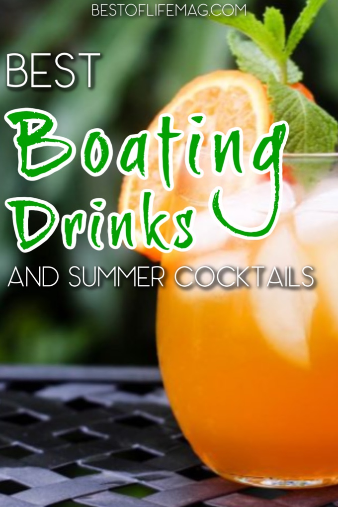 BOAT DRINK RECIPES