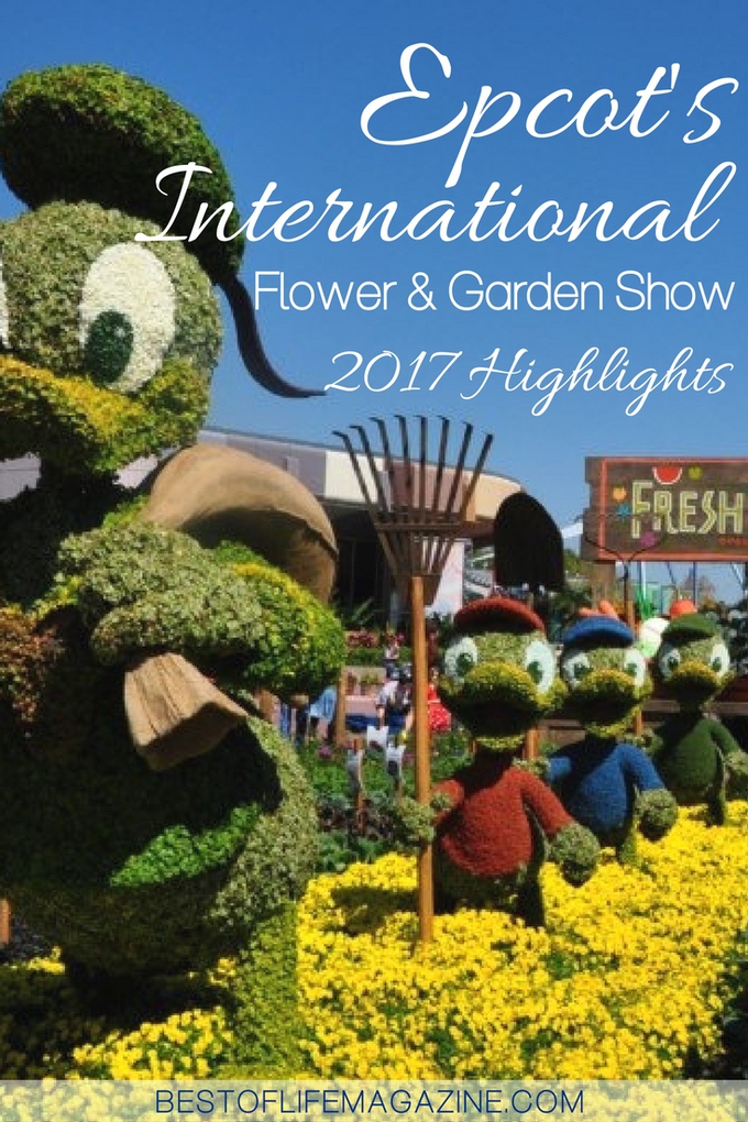 epcot's international flower & garden show 2017 highlights - the