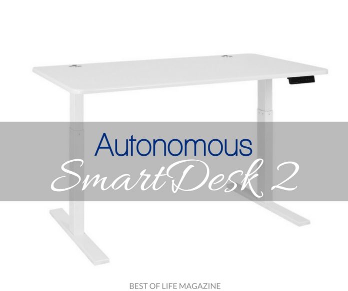Autonomous SmartDesk 2 Review and Video The Best of Life Magazine