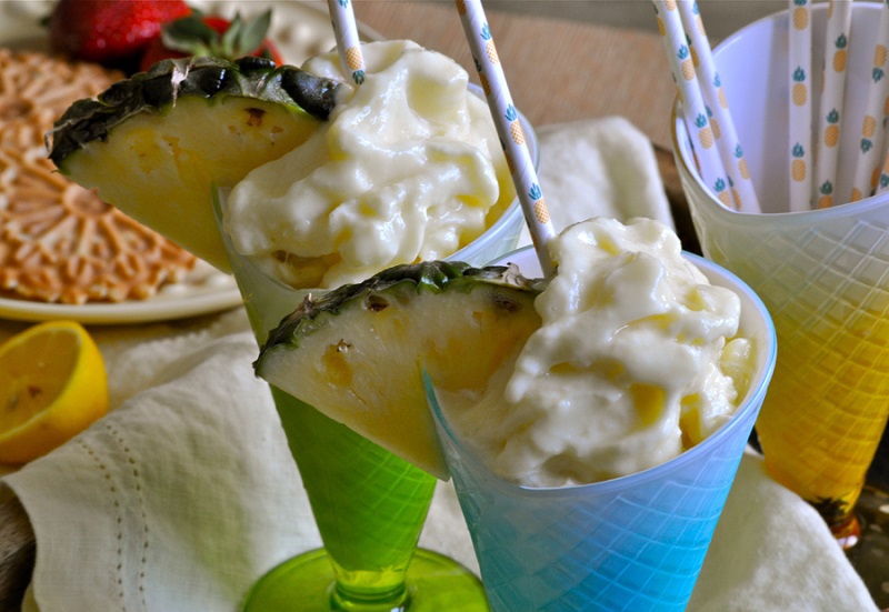 Making this homemade Dole Whip recipe is so easy, fun, and delicious that the hardest part will be sharing the Disneyland pineapple whip. How to Make Dole Whip | What is in Dole Whip | How to Make Disneyland Treats | Disneyland Recipes
