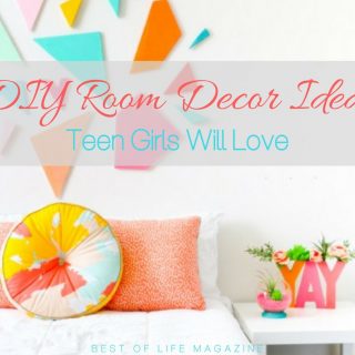Use the best DIY room decor ideas to help you decorate your teen girl’s room to her liking and save a bit of money along the way. DIY IDeas | DIY Decor | Decor for Teen Girls | Decor for Kids Room | DIY Crafts | DIY Design Ideas