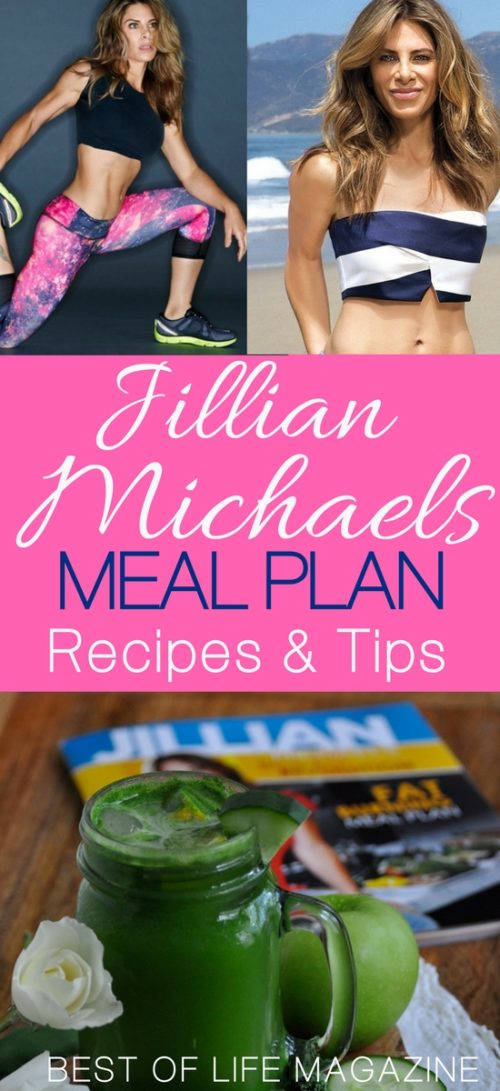 Jillian Michaels Meal Plan Recipes and Resources The Best of Life