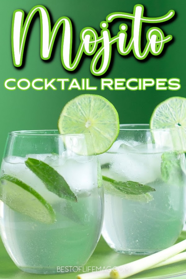 Looking for the most refreshing drinks with rum? You’ll find what you’re looking for in these delicious mojito cocktail recipes. What is a Mojito | Mojito Ideas | Mojito Recipes | Cocktail Ideas | Cocktails for Parties | Refreshing Drink Recipes for Adults | Party Recipes for Adults | Cocktail Recipes for Summer | Cocktails with Rum | Easy Drink Recipes with Alcohol #cocktailrecipes #happyhour