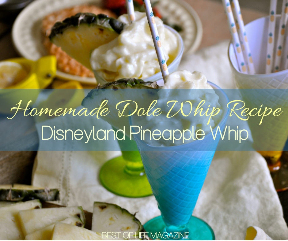 Homemade Dole Whip Recipe | Disneyland Pineapple Whip