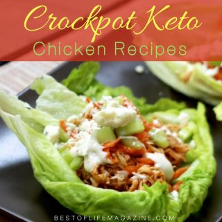 Sticking to your low carb keto diet and advancing your weight loss is easier with these delicious and easy crockpot keto chicken recipes. Keto Chicken Recipes | Keto Crockpot Recipes | Crockpot Chicken Recipes | Healthy Chicken Recipes | Crockpot Weight Loss Recipes | Chicken Weight Loss Recipes