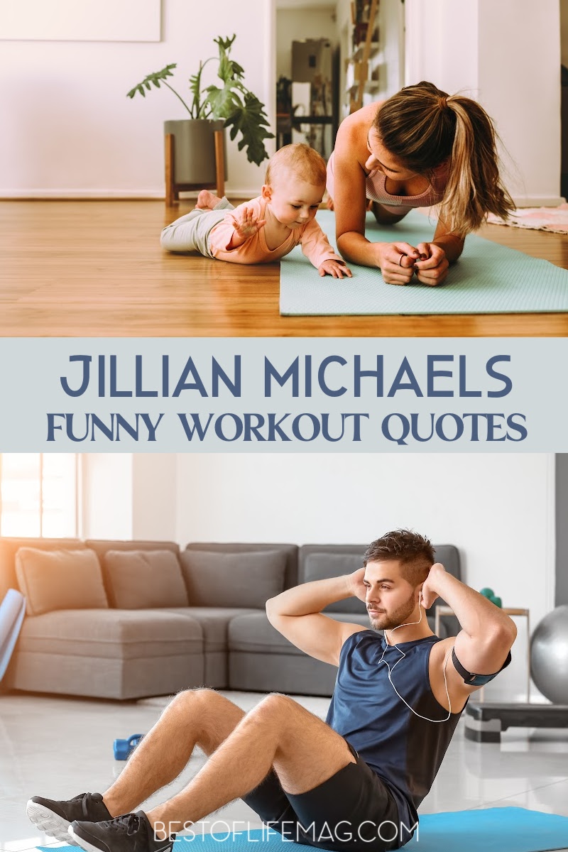 Use the laughter of Jillian Michaels funny quotes to get you through tough times whether you’re just starting or near the end of your path to good health and wellness. Funny Quotes | Motivational Quotes | Inspirational Quotes | Jillian Michaels Quotes | Jillian Michaels Workouts | Workout Ideas #quotes #jillianmichaels via @amybarseghian