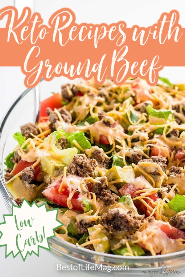 Easy keto recipes with ground beef will help you be successful with your keto diet and low carb lifestyle. Keto Ground Beef Ideas | Low Carb Ground Beef Ideas | Keto Recipes with Ground Beef | Low Carb Ground Beef Recipes | Ground beef Low Carb | Keto Dinner Recipes | Low Carb Recipes | Meal Prep Recipes with Ground Beef #keto #lowcarbrecipes
