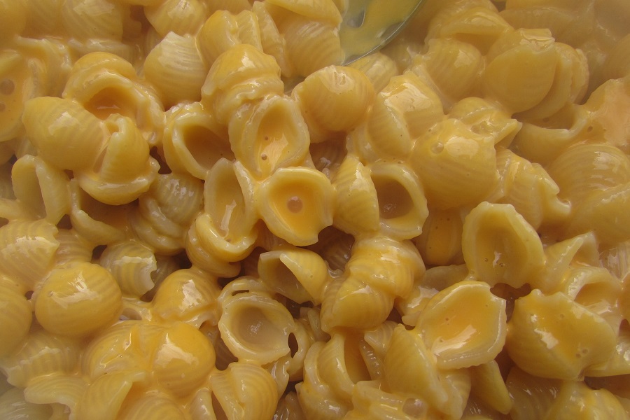 Kid-Friendly Macaroni and Cheese Recipes Close Up of Macaroni and Cheese Shells