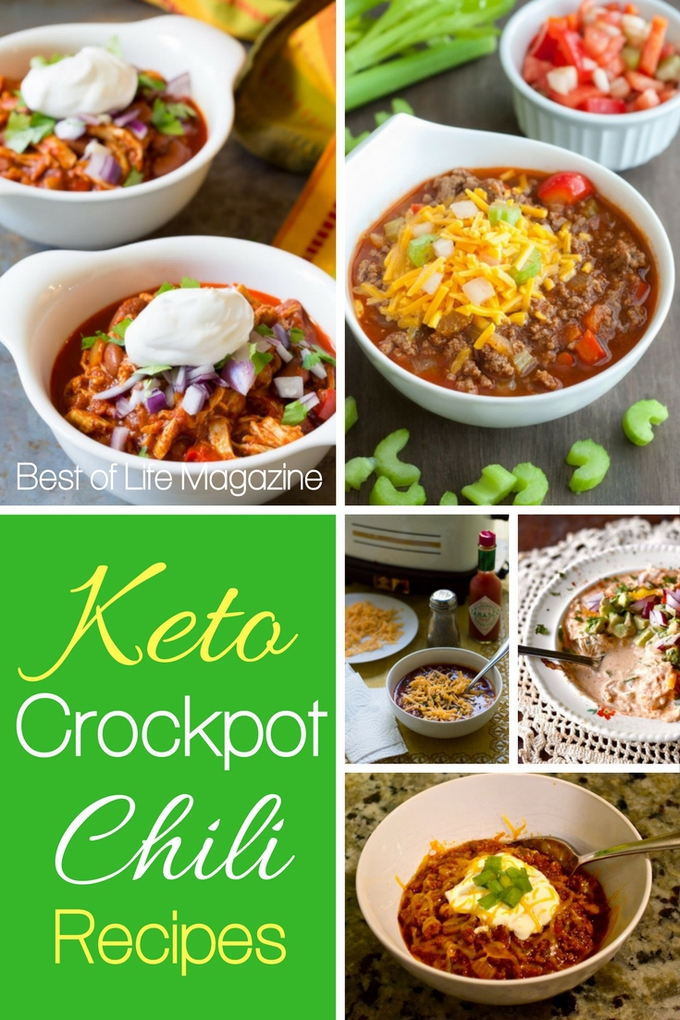 If you're looking for a low carb chili recipe, look no further than keto crockpot chili. These recipes bring together the best of both worlds. Keto Ideas | Low Carb Ideas | Low Carb Chili Recipes | Keto Recipes | Low Carb Recipes | Chili Recipes | Easy Crockpot Recipes | Low Carb Crockpot Recipes #lowcarb #recipes