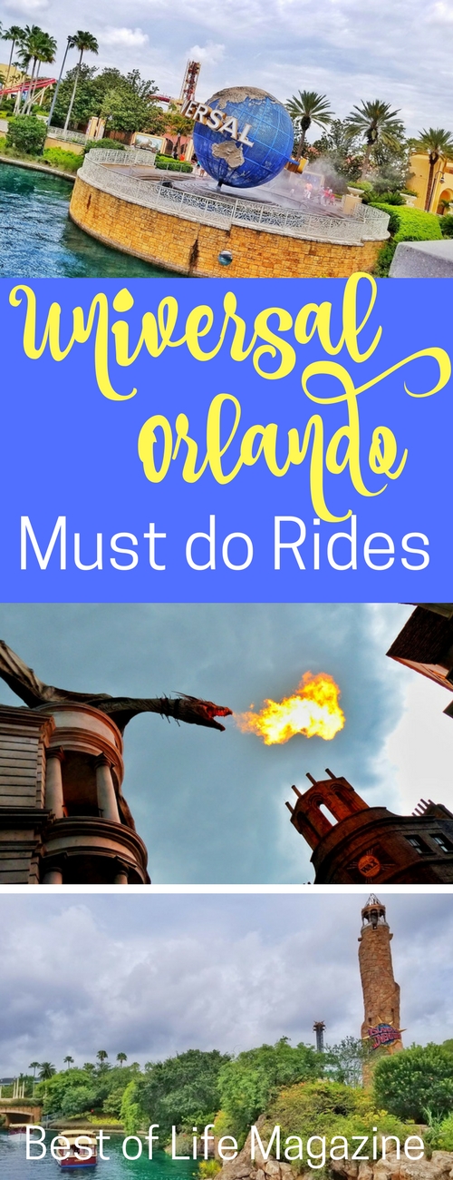 If you only have a day or two to make the most of the eats and rides at Universal Orlando, these are your must do rides at Universal that can be done in one long day or two shorter days. Universal Orlando Review | Things to do at Universal | Universal Orlando Tips | Travel Tips | Orlando Travel Tips via @amybarseghian