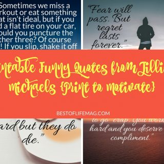 These printable funny quotes from Jillian Michaels are great to print for motivation in your daily life and workouts! They are always inspirational! Funny Jillian Michaels Quotes | Jillian Michaels Workouts | Jillian Michaels Workout Quotes | Motivational Quotes by Jillian Michaels