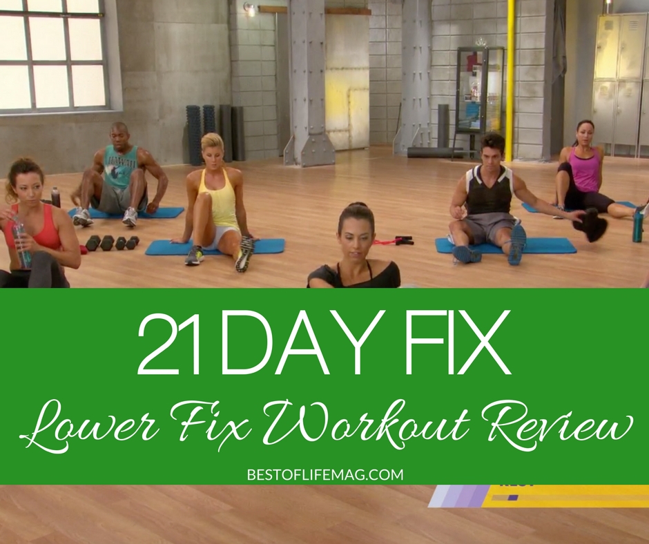 21 Day Fix Lower Fix Workout Review