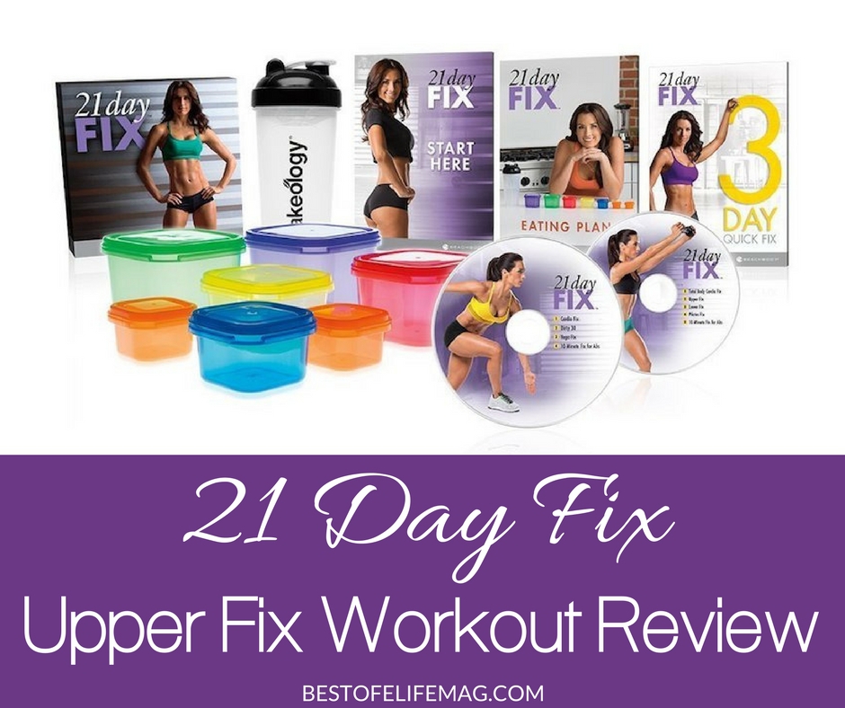 21 day best sale fix upper body