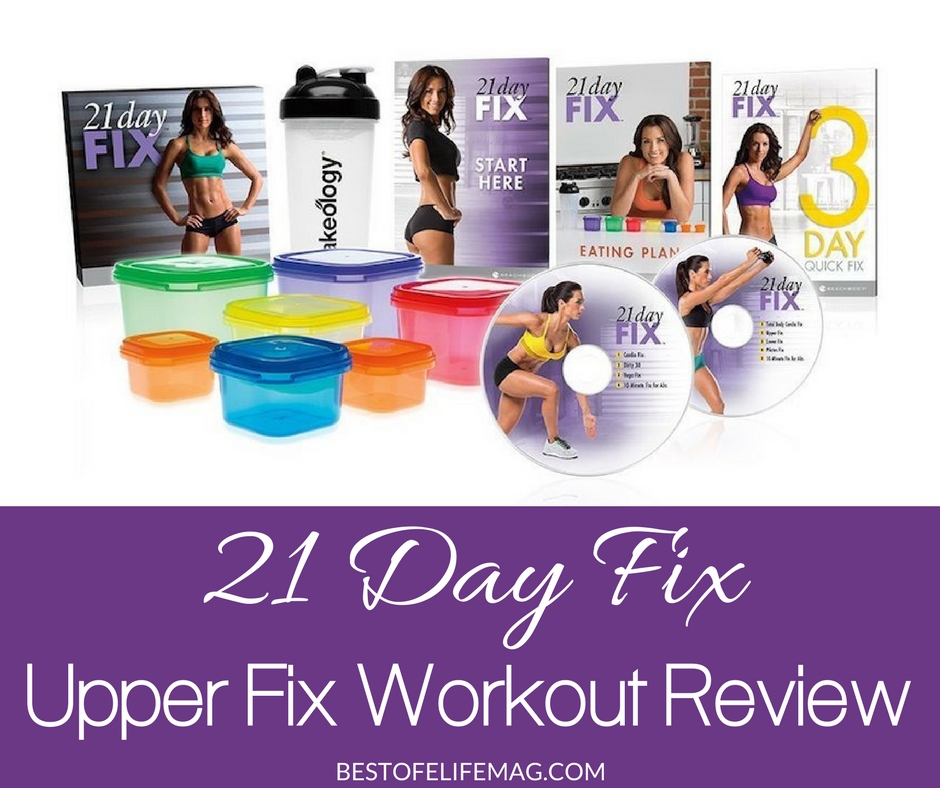 21 Day Fix Upper Fix Workout Review The Best Of Life Magazine