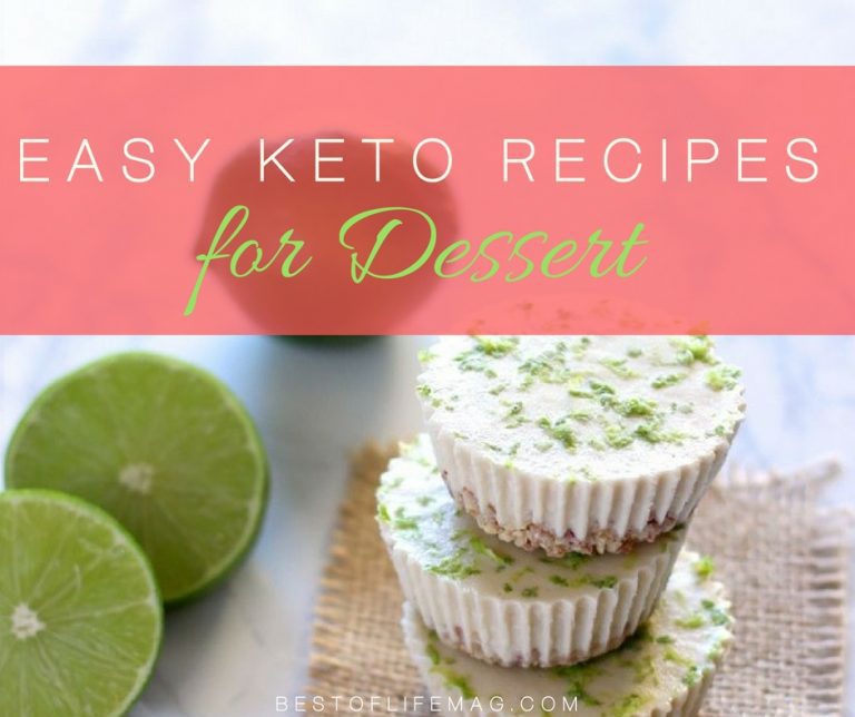 Easy Keto Dessert Recipes to Diet Happily