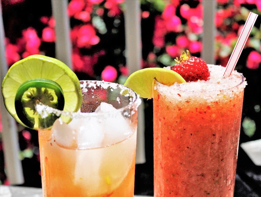 This strawberry jalapeño margarita is sweet, spicy, and totally refreshing. If you love margaritas this tequila cocktail needs to be added to your regular list of recipes! Strawberry Margarita Recipe | How to make a Margarita | Jalapeno Cocktails | Tequila Cocktail Recipes
