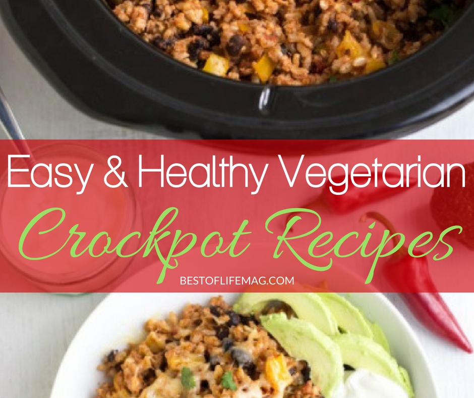 Healthy Vegetarian Crockpot Recipes