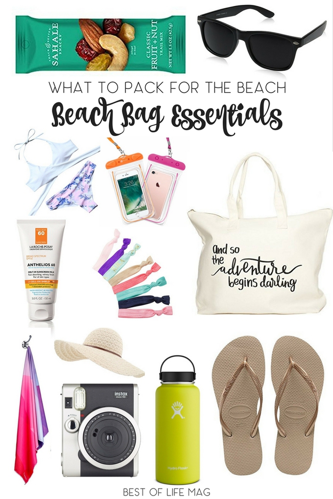 15+ Beach Bag Essentials What to Pack for the Beach Best of Life