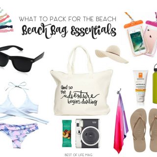 Packing a beach bag doesn't have to be difficult. It's all about figuring out the perfect items and what to pack for the beach. This list will help make sure you have all the essentials covered!