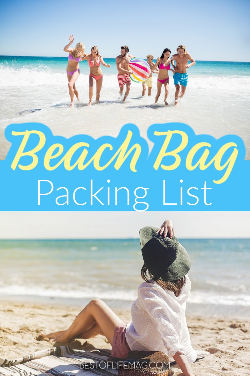 Packing for a day at the beach is easy with this list of beach bag essentials. It's all about figuring out what to pack for the beach and tossing them in your beach tote. Day at the Beach | Best Beach Bag | Beach Day Essentials | Packing List | Beach List | Beach Checklist | #beachday #traveltips via @amybarseghian