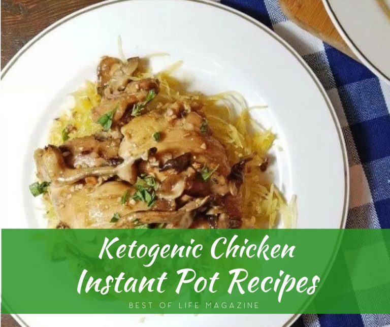 Instant Pot Keto Chicken Recipes {Low Carb Recipes}