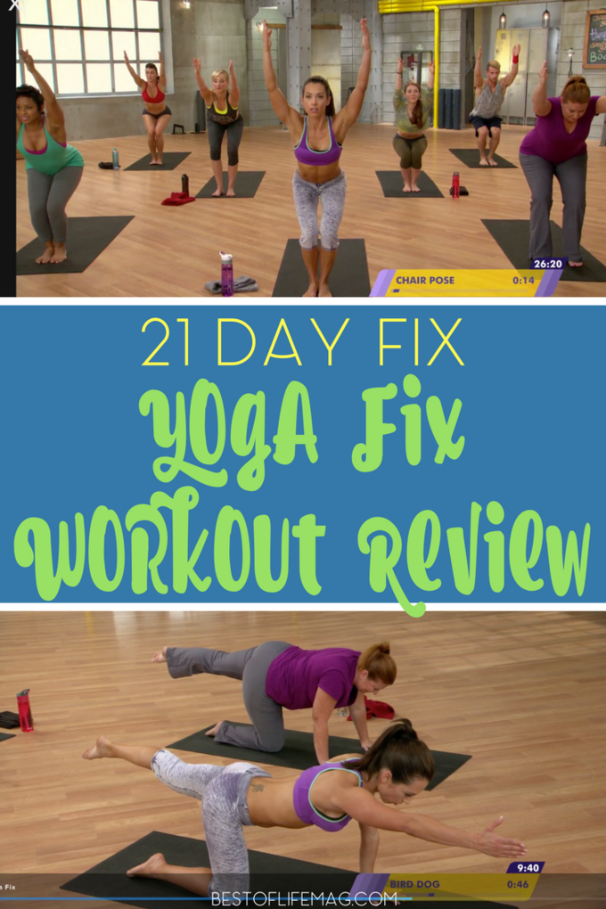 21 Day Fix Yoga Fix Workout Review Best Of Life Magazine