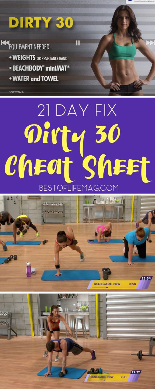 56 Recomended Dirty 30 workout 21 day fix extreme 