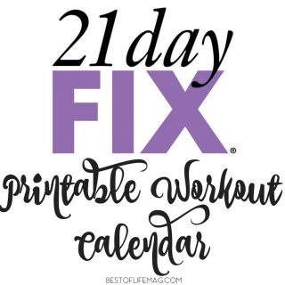 Use this 21 Day Fix printable workout calendar to stay on track with your 21 Day Fix workout schedule! 21 Day Fix Printables | 21 Day Fix Workouts | Workout Tips | Workout Schedule | Fitness Calendar