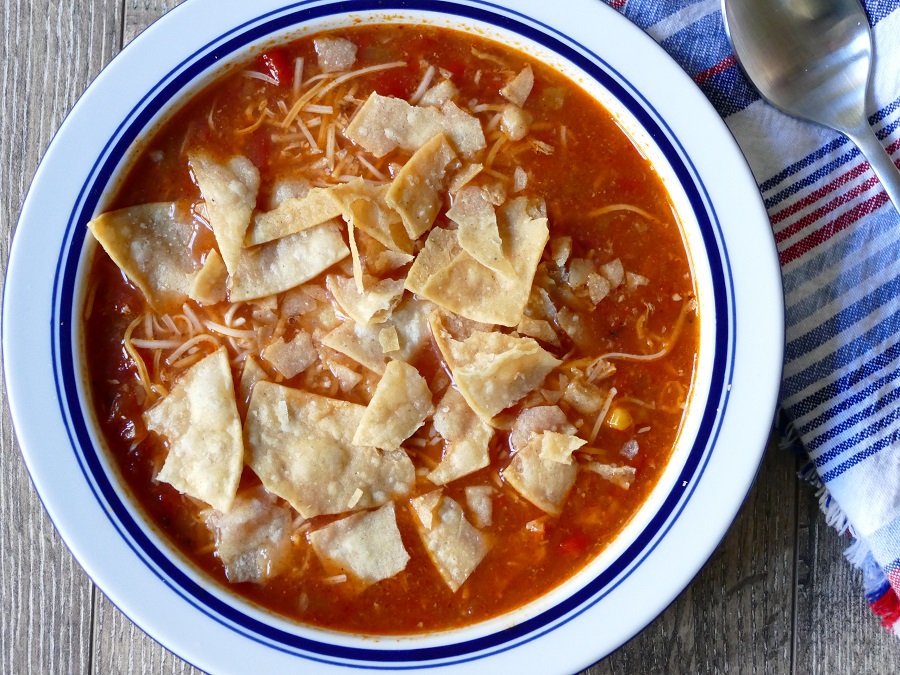 Toss this easy Crock Pot chicken tortilla soup in the slow cooker for an easy meal any night of the week. It easily converts to a ketogenic recipe for a low carb diet, too! Healthy Crock Pot Recipes | Crock Pot Soup Recipes | Crock Pot Tortilla Soup Recipes | Crock Pot Chicken Recipes | Easy Crock Pot Recipes | Easy Slow Cooker Recipes | Slow Cooker Tortilla Soup | Slow Cooker Chicken Recipes | Healthy Slow Cooker Recipes | Easy Slow Cooker Soup Recipes 