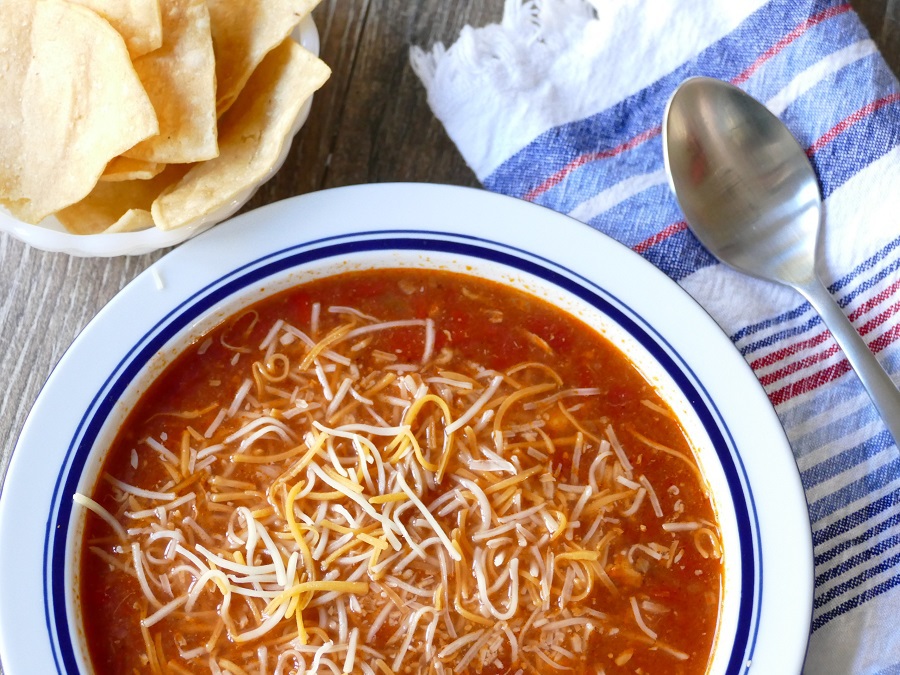 Toss this easy Crock Pot chicken tortilla soup in the slow cooker for an easy meal any night of the week. It easily converts to a ketogenic recipe for a low carb diet, too! Healthy Crock Pot Recipes | Crock Pot Soup Recipes | Crock Pot Tortilla Soup Recipes | Crock Pot Chicken Recipes | Easy Crock Pot Recipes | Easy Slow Cooker Recipes | Slow Cooker Tortilla Soup | Slow Cooker Chicken Recipes | Healthy Slow Cooker Recipes | Easy Slow Cooker Soup Recipes 