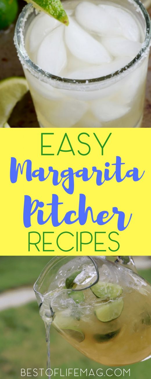 Margarita Pitcher Recipes that are Perfect for Parties The Best of