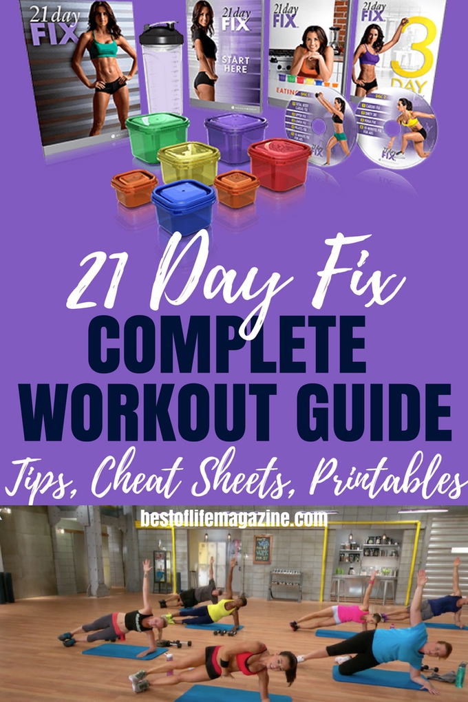 21 Day Fix Workout Order | Schedule & Tips for EACH Workout - BOLMag