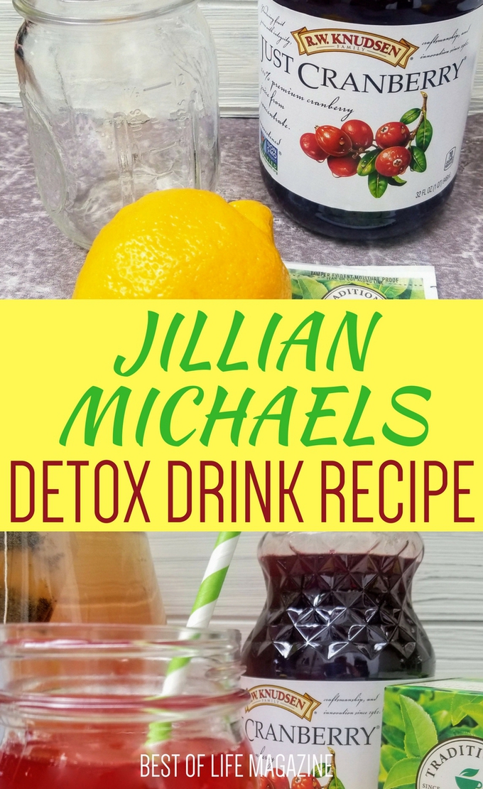 Jillian Michaels Detox Drink Recipe Detox Drinks For Weight Loss