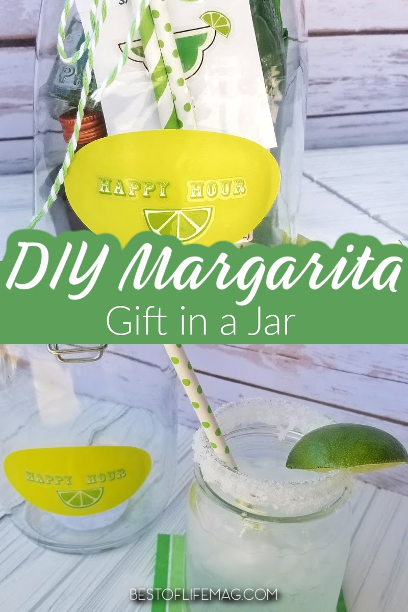 Make this DIY margarita in a jar gift for your tequila-loving friends on any occasion! Margarita in a Jar How to | How to Make a Margarita in a Jar | Best Gift Ideas | Best DIY Gift Ideas #DIY #Margarita #MargaritaRecipes #DIYCrafts #DIYGift #GiftIdeas #Gift via @amybarseghian
