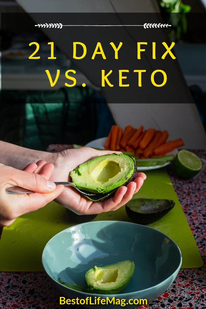 Before making a decision between 21 Day Fix vs Keto you should know the differences so you're better prepared for success during your weight loss journey. What is the 21 Day Fix | What is Keto | Whats the Difference Between 21 Day Fix and Keto #KetoDiet #keto #21DF #21DayFix #KetoLife