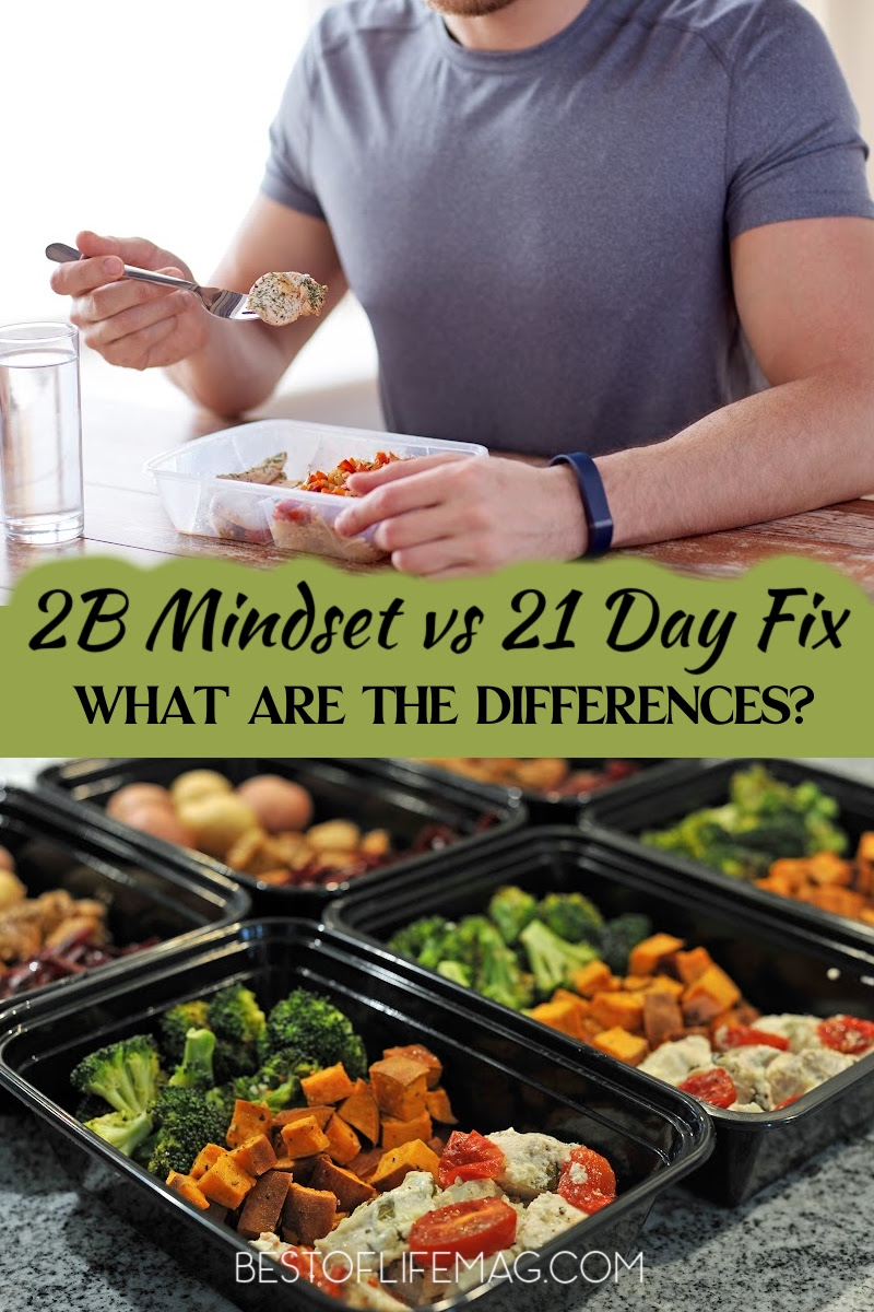 Taking 2B Mindset vs 21 Day Fix will let you see the many differences between both of the best Beachbody diet plans that are designed to help you lose weight. Finding the best diet plan that will help you lose the most weight sounds impossible. But Beachbody makes the impossible, possible with the help of nutritionists and their healthy diet plans. Weight Loss Meal Plans | Beachbody Meal Plan Ideas | Tips for Beachbody Meal Prep | Beachbody Weight Loss Plans via @amybarseghian