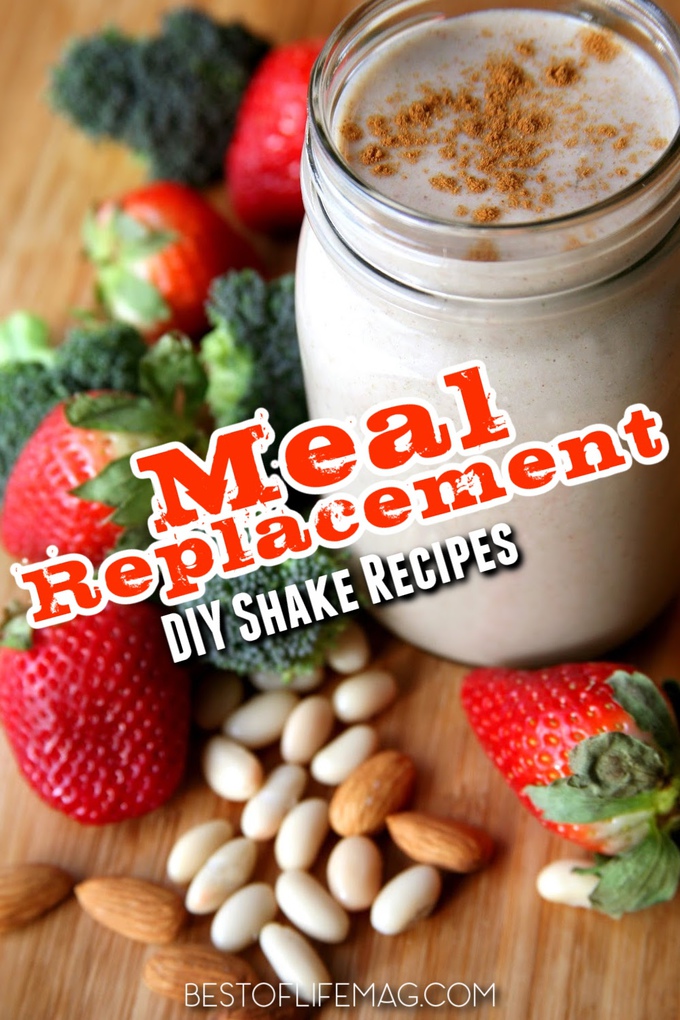 DIY Meal Replacement Shakes For Weight Loss