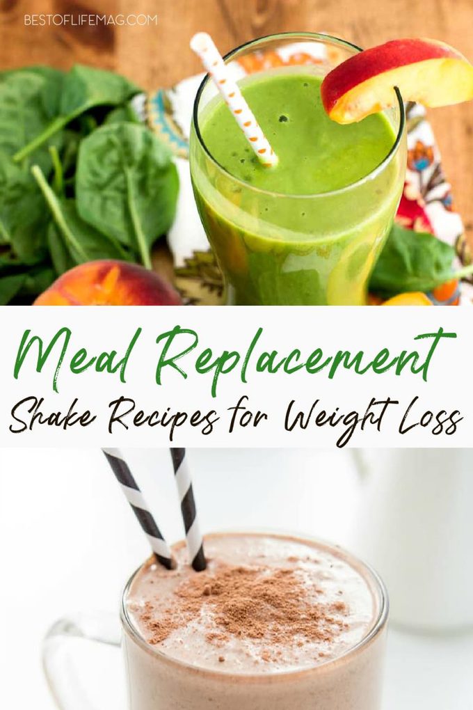 DIY Meal Replacement Shakes for Weight Loss