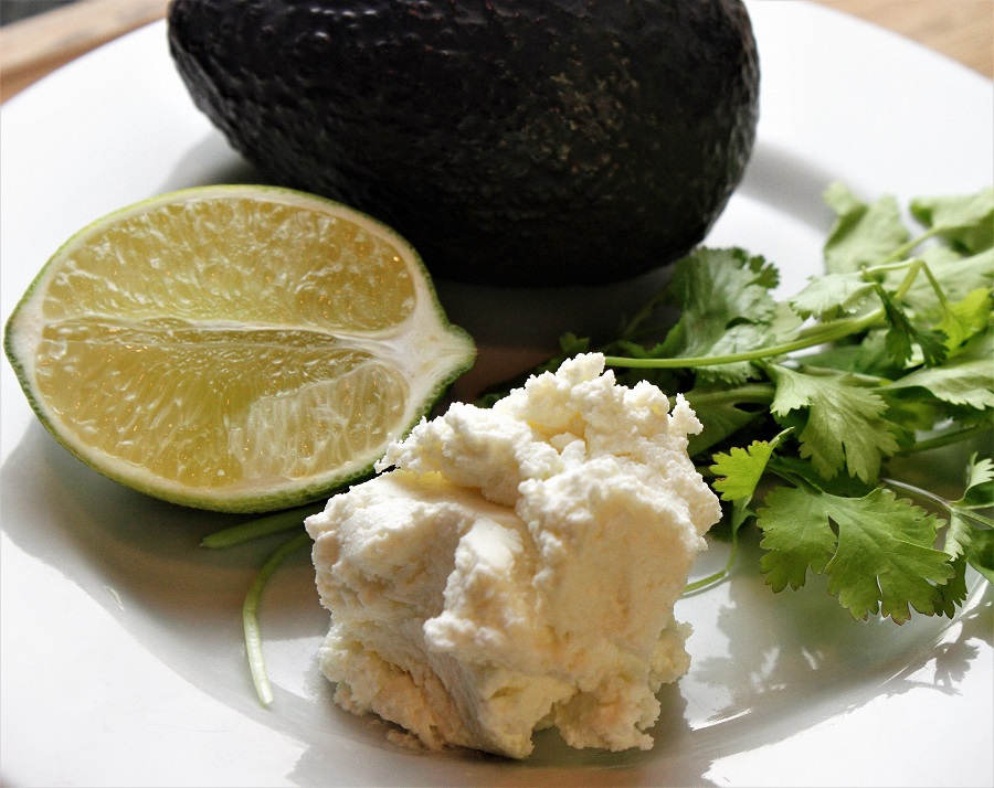This goat cheese guacamole recipe isn’t only a great addition to your meal, you can use it as a dip or eat it by itself. Turn your happy hour recipes into healthy happy hour recipes by adding the best guacamole to your menu. Not only will you enjoy this guacamole, it may be the easiest guacamole recipe around.