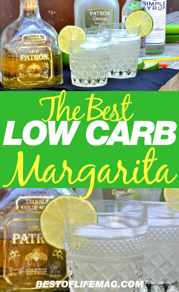 When you know how to make the best low carb margarita recipe, you can enjoy a naturally sweetened margarita without it tasting "skinny" or ruining your diet. #lowcarb #cocktails #margaritas | Low Carb Cocktails | Easy Cocktails | Low Calorie Margarita Recipe | Low Carb Happy Hour Recipes