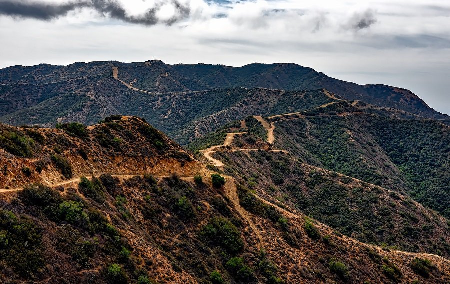 Best Places to Stay on Catalina Island View of a Hiking Trail on Catalina Island