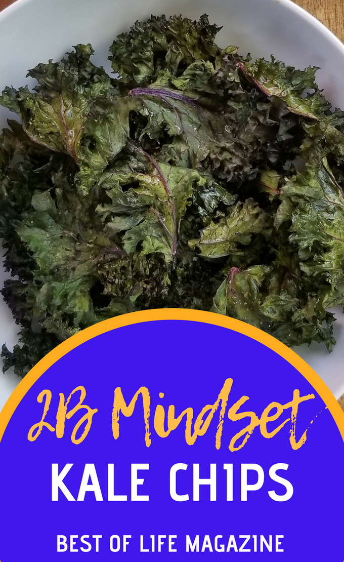 Plate It! gives room for an optional snack between lunch and dinner so all you need is a great 2B Mindset kale chips recipe. 2B Mindset Recipes | 2B Mindset Snack Recipes | Easy Healthy Recipes | Beachbody Recipes #2BMindset #recipes #fitness