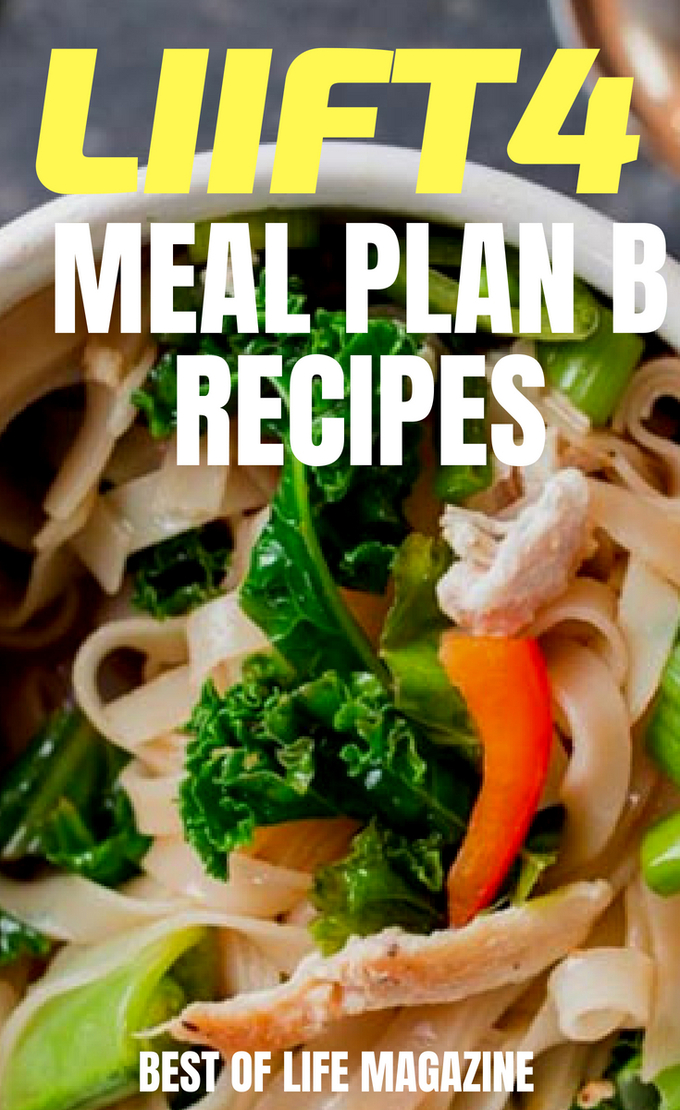Using some easy LIIFT4 Meal Plan B recipes you can fuel your body so that you can focus on losing weight and maximizing your results. Easy Recipes | Healthy Recipes | Weight Loss Recipes | Beachbody Recipes #LIIFT4 #BeachBody #mealplan #recipes